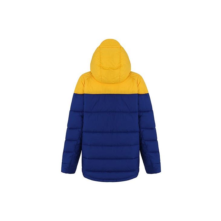 Nike Cotton Hooded Jacket Sports Casual Kids Jackets Blue Yellow 3Z2B7FEXT-WAR