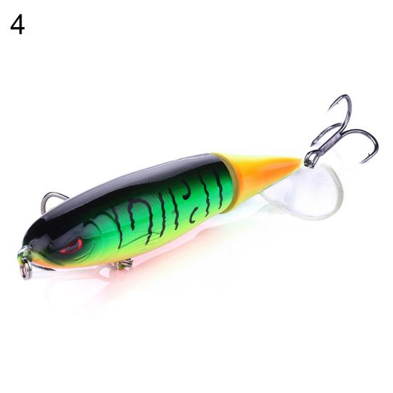 MUQZI Sports Accessory 10cm 13g Propeller Rotating Tail Simulation Fish Fishing Bait Lure with Hook