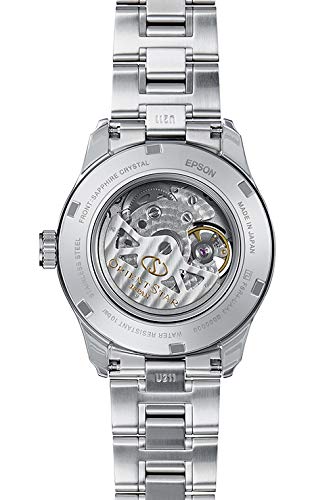 ORIENT STAR Automatyczny Zegarek Mechaniczny Wyprodukowano w Japonii Gwarancja krajowa Open Heart Zielony [Orient Star] Półszkieletowy 2 lata Producenta RK-AT0003E