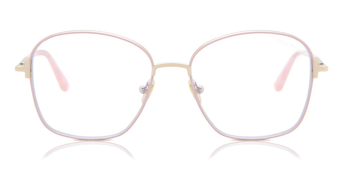 

Tom Ford Ft5685 B Blue Light Block 072 Women Eyeglasses Shiny Pink/53