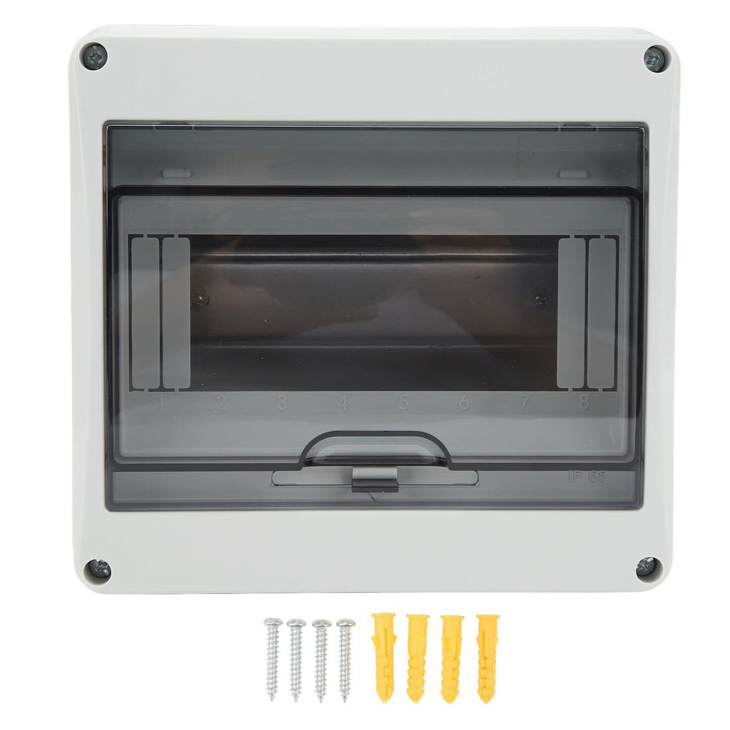 Cutie Siguranțe Automate 8 Căi Montare la Suprafață IP65 Impermeabilă Rezistentă la Praf Protecție Distribuție Energie