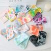 1pair Sport Yoga Socks Anti Slip Pilates Women Female Pilates Yoga Yoga Socks Tie Dye Grip Socks