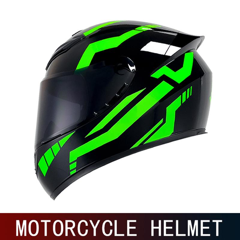 DOT personalized motorcycle full face helmet men and women fashion helmet motorcycle off-road racing helmet retro motorcycle ful