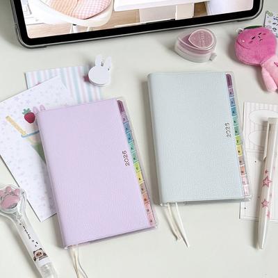 220 Pages Agenda Book Colorful Index Appointment Book Cute 2026 Planner School Supplies