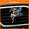 Exquisite Alloy Rhinestone Bee Butterfly Dragonfly Car Air Vent Perfume Clip
