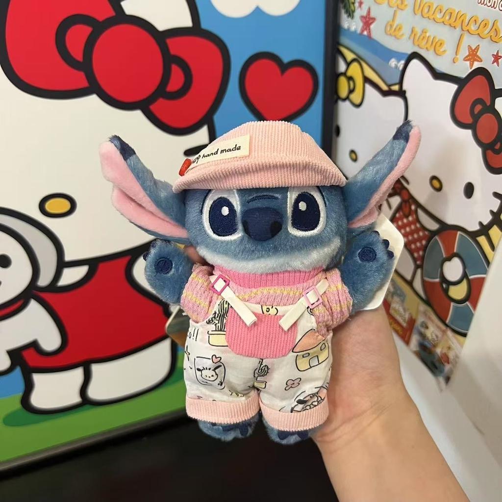 Disneys Stitch Cute Plush KeychainA Stitch Plush Bag Charm Accessory and Car Key Chain Perfect As A Holiday Gift or Toy