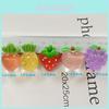 Colorful Strawberry Diy Accessories For Water Bottles And Phone Cases Wholesale Resin Embellishments