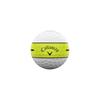 Callaway Chrome Tour 24 Golf Balls 4-Piece Structure 360° Yellow Stripe White