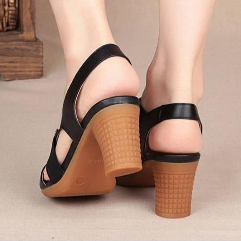 Fashion Women's Rome Sandals 2024 Summer Outdoor Fashionable Open Toe Sandals New Simple and Versatile Mom Sandals Sandalias De Mujer