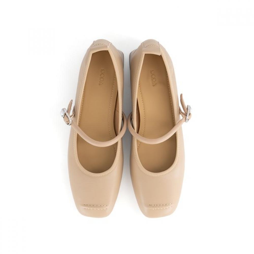 SODA Women S Semi caSual Mary Jane Loafer  3cm  Arf508 lS37
