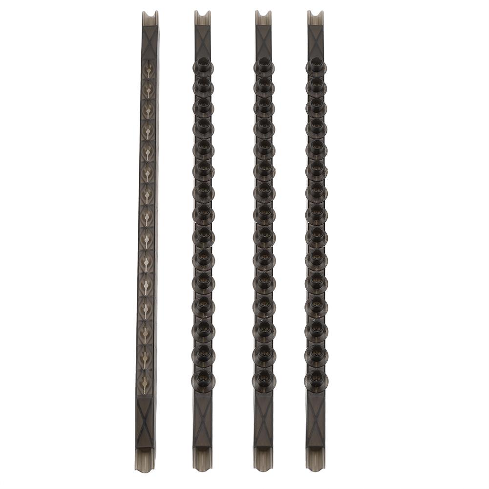 4Pcs Bee Cell Bars Strips with 50Pcs Cell Cups Beekeeping Queen Rearing Tool Supplies