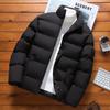 Autumn and Winter Men's Cotton-padded Jacket Men's Padded Clothes Cotton Jacket Bread Clothes Collar Coat Men's Cotton-padded Clothes