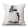 Australian Animals Wombat Kangaroo Possum Kookaburra Birds Koala Poster Cushion Cover Decorative Pillow Case