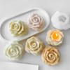 Silicone Candle Making Molds Flower Shape Soap Molds Silicone Crafting Molds Silicone Ornament Molds Suitable for Candle