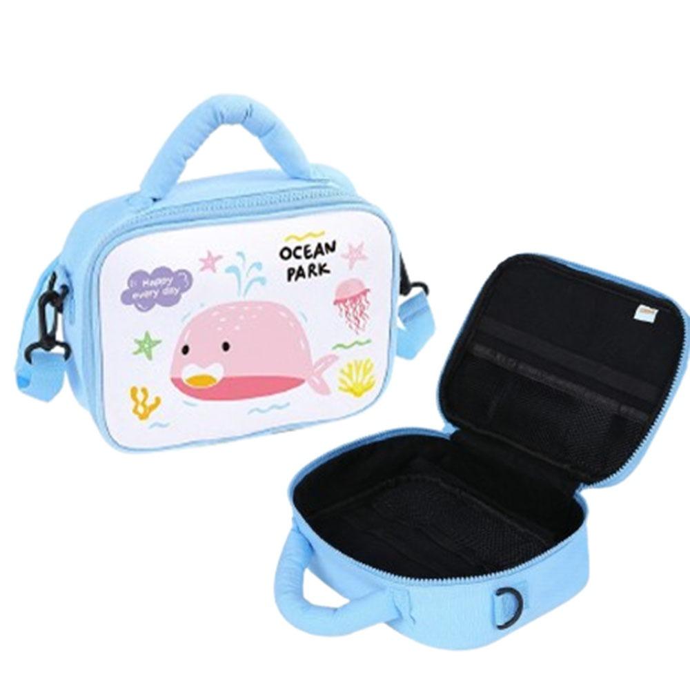 Portable Colored Pencil Pouch Cartoon Painting Pencil Bag Marker Storage Bag  Student Stationery