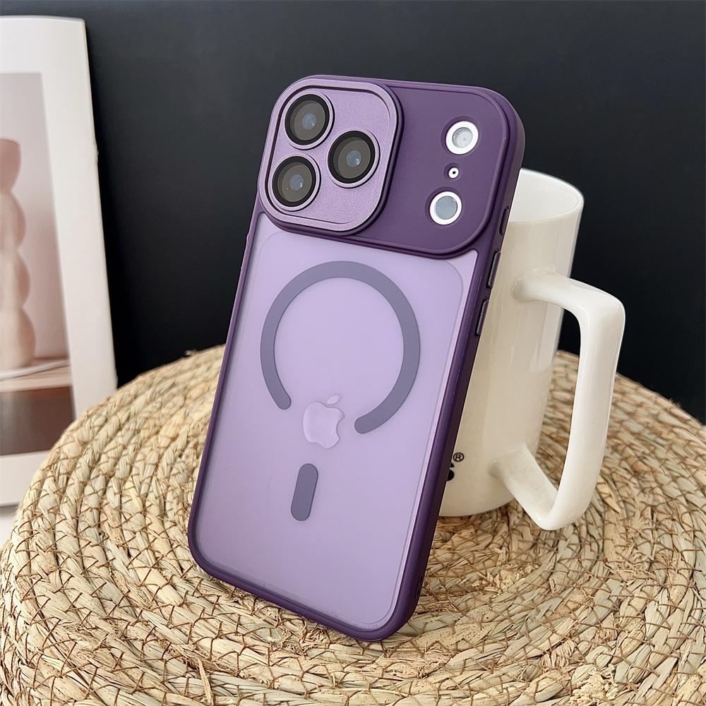 Armor Shockproof Matte Translunt Magnetic Phone Case For iPhone 17 16 15 14 13 12 11 Pro Max Plus 17Air 16e For Magsafe  Cover