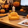 Festive Halloween Home Decor Jewelry Tray, 3D Printed Ghost Pumpkin Couch Shaped Trinket Dish, Durable Holiday Serving Tray Gothic Small Decorative