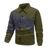 Men'S Loose Jacket Fashionable Multi Pocket  Jacket