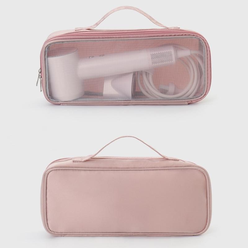 Portable Hair Tool Organizer Case Nylon Construction Thick Padding Storage Bag For Travel Home Salon Essential