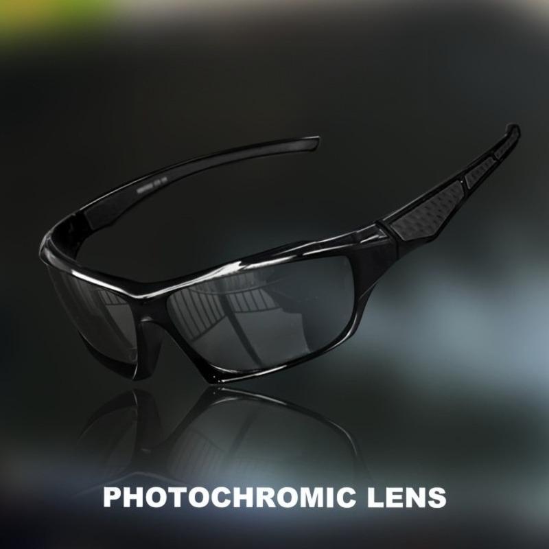 Herren-Sportsonnenbrille, Fahrradbrille, Nachtsicht-Autofahrbrille, UV-beständig und farbenfrohe Sportbrille