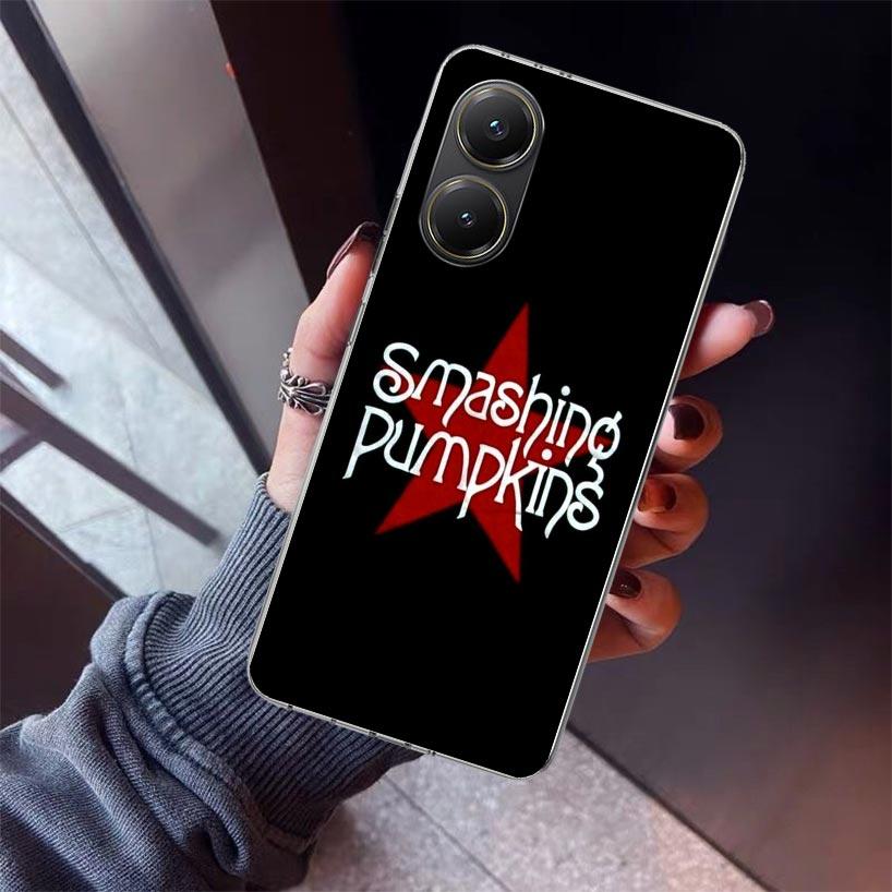 Rock The Smashing Pumpkins Phone Case For Xiaomi Poco X7 X6 X5 Pro F7 Ultra Redmi 15C 15 13 13C 12 12C 10 10A 10C 9 9A 9C 9T She