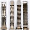 Used Working Item  Good Condition RADO BALBOA Cut Glass Hard Metal Case Automatic Watch Ladies Rado Balboa Combination Bracelet SS Gold Silver