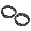 2pcs Men Women Magnetic Bracelet Acupuncture Arthritis Soreness Fatigue Relief Stone Magnet Bracelet