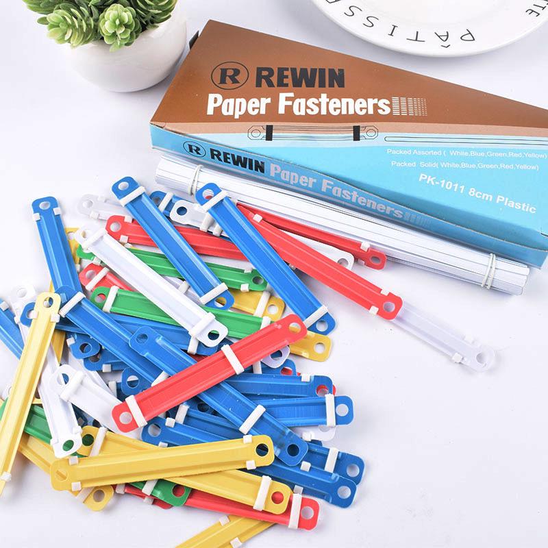 

Colored 2-Ring Plastic Binding Clip for 80mm Hole Spacing