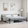 Bed Frame Without Mattress Steel 200x200 Cm