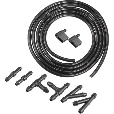 Motoforti Windshield Wiper Washer Nozzle Spray Jet, for Mercedes-Benz Sprinter 3500 2010-2022, Plastic, with 2m Windshield Washer Hose, No.2E1955985,