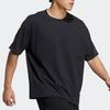 Adidas T Shirts Men's Black Crew Neck Moderate Straight Fit HD2486