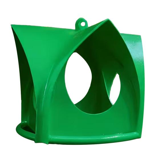 Hanging Bird Feeder Outdoor Hut Shape Hummingbird Feeder Open Design Wildlife Feeding Station for Garden Balcony Porch Squirrel Hummingbird Finch