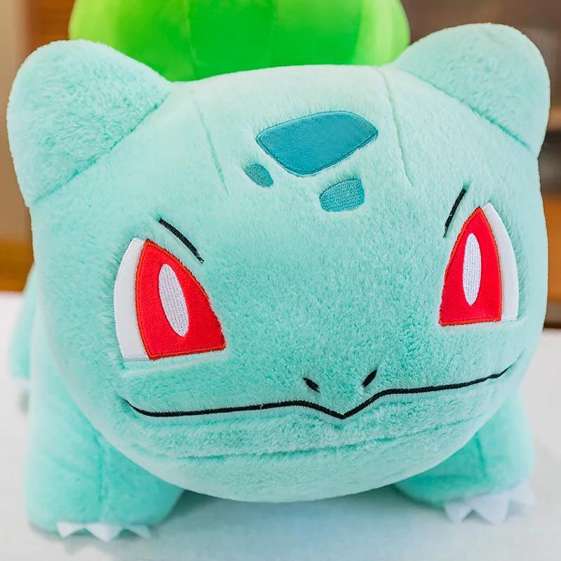 Soft Pokémon Bulbasaur Plush Toys Big Green Bulbasaur Doll Home Decor Cushion Cartoon Bulbasaur Pillow Birthday Gifts