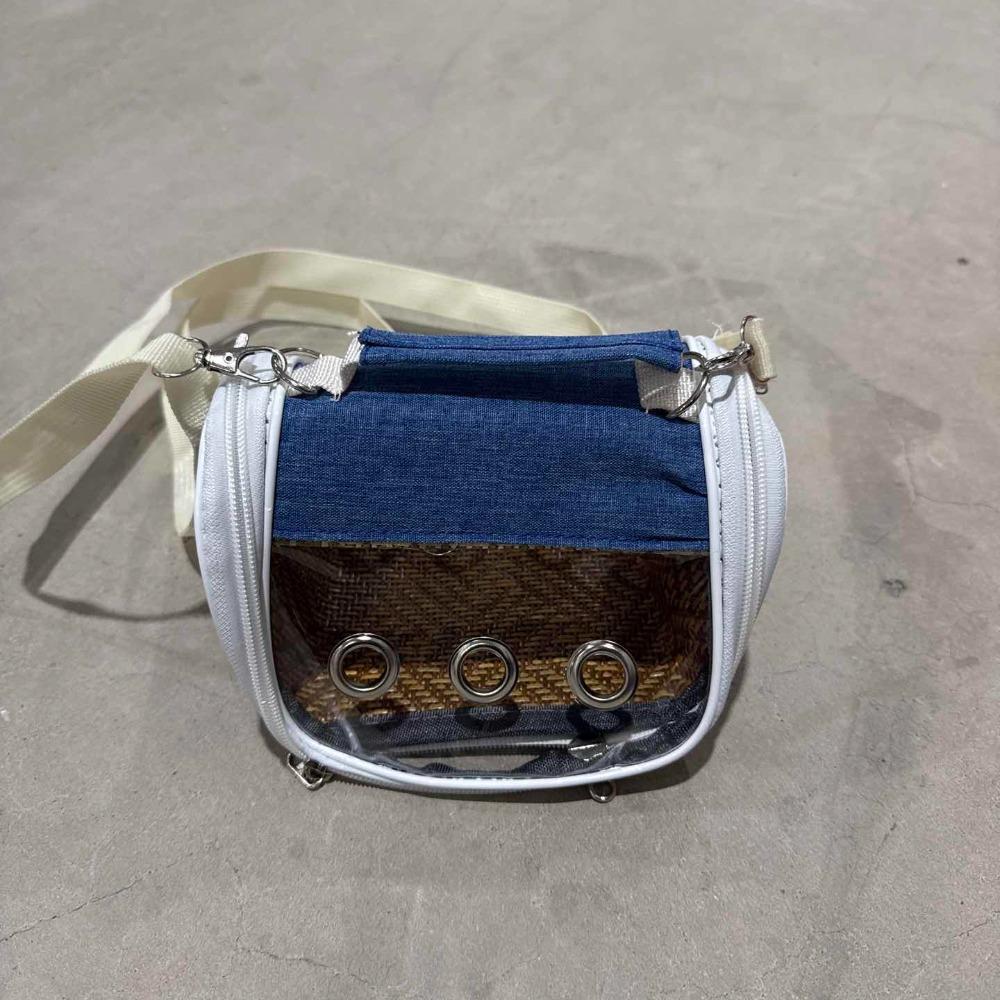 Breathable Bird Transport Cage Portable Hamster Carrier Bag Parrot Travel Bag  Traveling