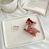 Cute Cartoon Animal Acetate Hair Clip Puppy Deer Cat Dog Shark Clip Fashion Back Head Updo Hair Claw Accessories for Women