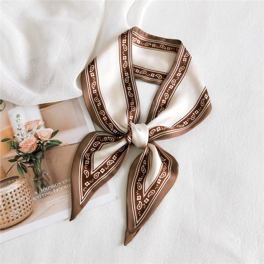 Neue Schals Seidenschals Damen Frühlings- und Herbstsaison Lange dekorative professionelle Schals Sommer Dünne Stile gepaart mit stilvollen Hemden