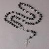 Disponibile: Collana Rosario con Perle di Vetro e Croce
