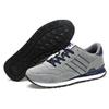 Men's Spring and Fall Comfortable and Breathable Sports Shoes Low-top Plus Size Lace-up Outdoor Balance Travel Shoes