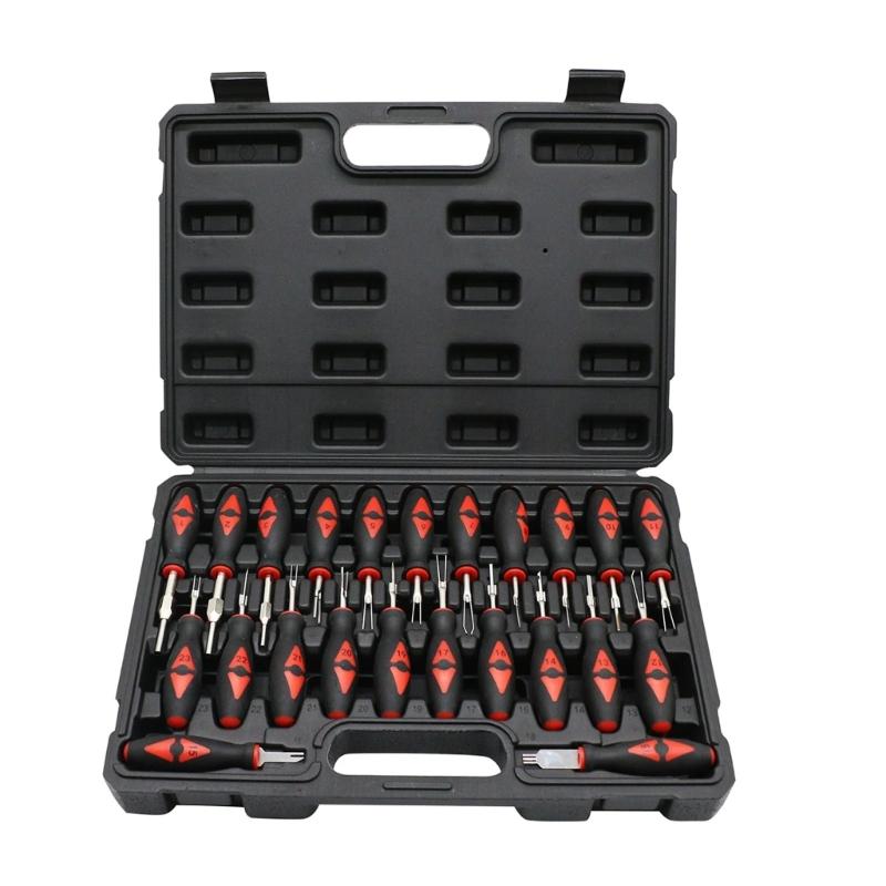 23Pcs Car Electrical Terminal Pin Removal Separator Tool Set For Electrical Connector Repair And Maintenance 1