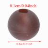 100PCS Silicone Fishing Rig Beads 8mm Diameter Fishing Shock Beads  For Carp Fishing