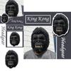 Gruselige Geisterhaus-Deko-Requisiten mit einem realistischen Gorilla-Kleid, einer Kapuze und einer Maske für Halloween-Feiern