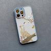 Lovely Cats Flower Case For iPhone 16 15 14 Plus Pro Max 13 12 11 Pro Max Mini 7 8 Plus X XR XS SE2 Phone Cases Shockproof Cover