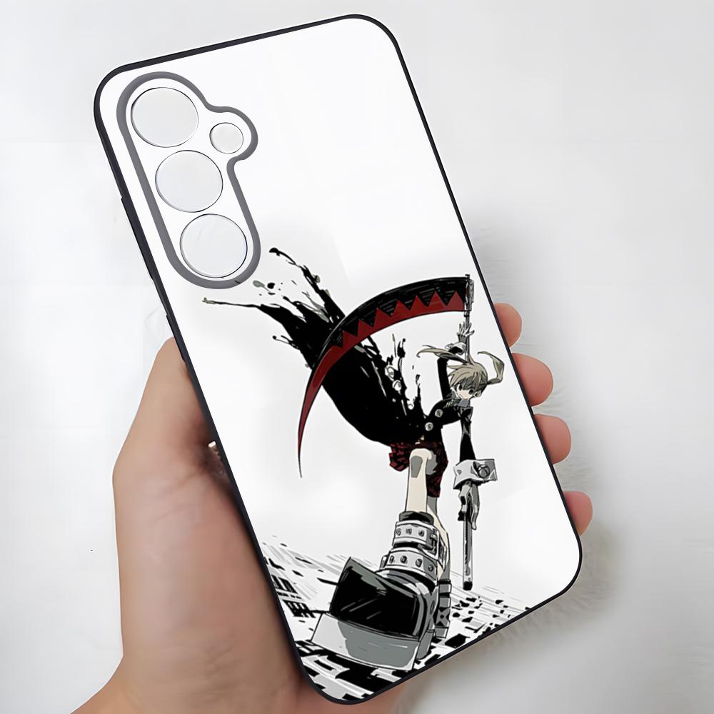 

Classic S-soul Anime E-eater Phone Case For Samsung S25 Edge S24 S23 S22 S21 S20 Ultra Plus Fe Galaxy A54 A53 A34 A25 A16 Cover Samsung S24 Ultra