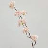 Artificial Pear Blossom Branches Fake Silk Long Stem Plum Peach Plants for Spring Indoor Party Wedding Home Table Decoration