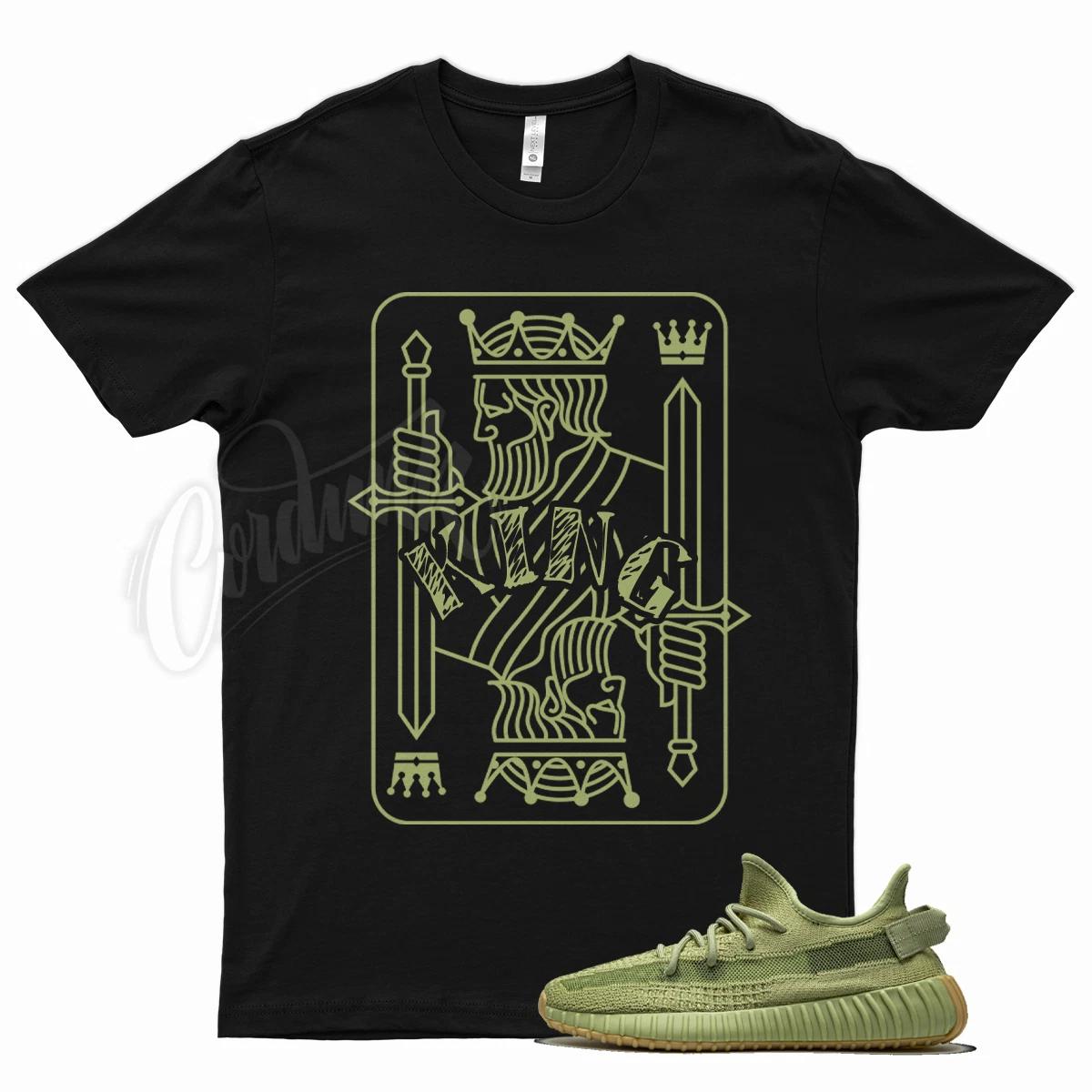 Черная футболка KING для Adidas YZ Boost 350 V2 Sulfur 380 500 700 450 3XL