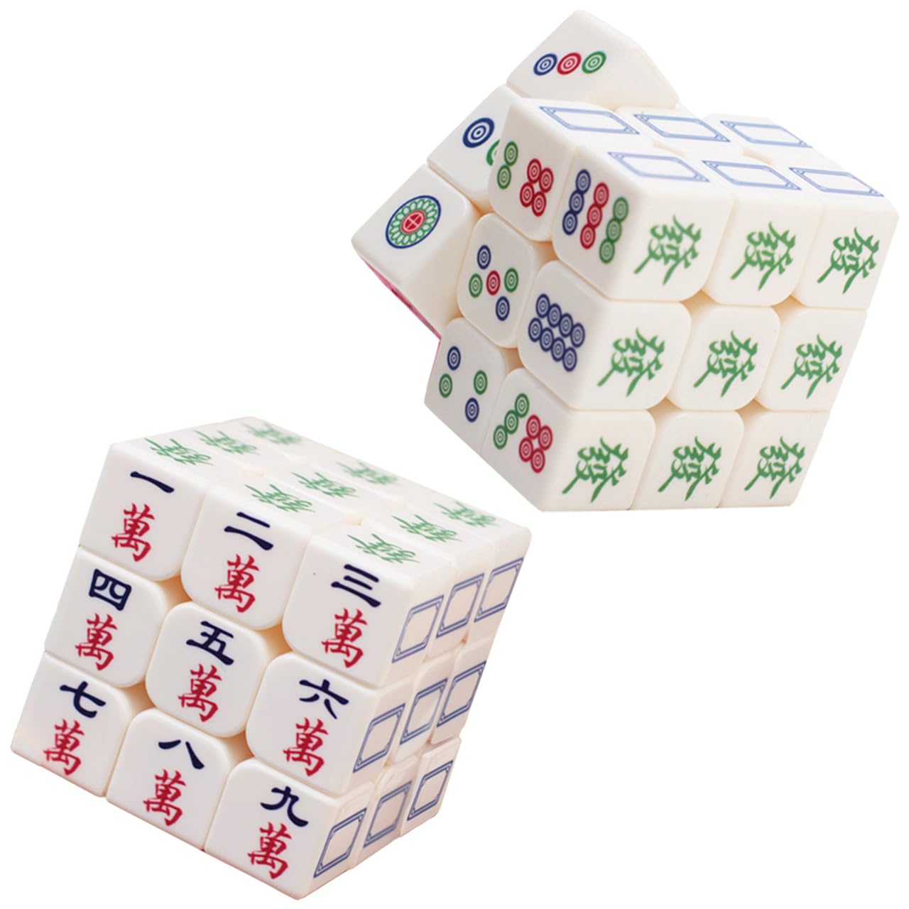 

sac taske Маджонг 3D Куб Плитки Маджонга 3x3 Интересные Товары Слайд-головоломка Головоломка Куб Головоломка (Набор 2)