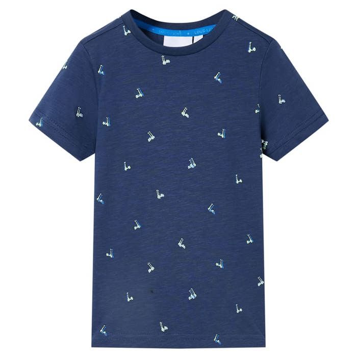 T-shirt pour enfants bleu foncé 92/104/116/128/140
