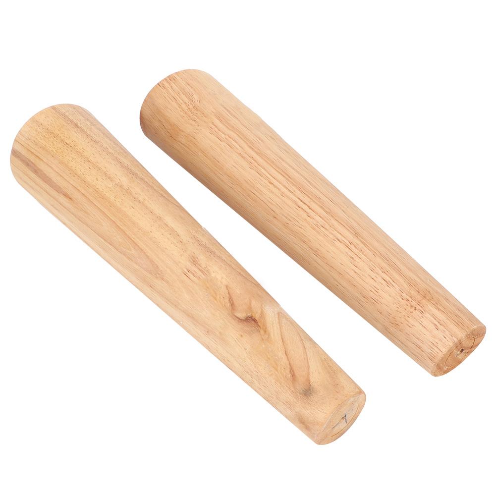 2pcs Round Oval Shape Wooden Bracelet Making Stick Bangle Mandrel Wire Wrapping Tool Jewelry Making Tool