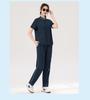 Women's Summer Sportswear Set: Lapel Short Sleeve Top & Loose Long Pants, Plus Size, Casual Two-Piece Running Suit