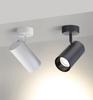 Adjustable LED Surface-Mounted Ceiling Spotlight for Commercial Use